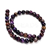 Natural Tiger Eye Beads Strands G-F591-18-10mm-10-4