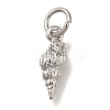 Rack Plating Brass Micro Pave Cubic Zirconia Charms KK-I720-56P-1