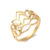 304 Stainless Steel Finger Rings X-RJEW-L129-02G-3