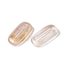 Natural white Agate Oval Pendants G-N342-105B-2