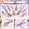 9Pcs 9 Colors Braided Cotton Thread Cords Macrame Pouch Necklace Making FIND-PH0010-47A-4