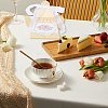 12Pcs 4 Colors Flower Printed 3D Teapot Shaped Paper Candy Gift Boxes with Ribbon DIY-SP0006-39-5