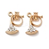 Rack Plating Alloy Rhinestone Pendants ALRI-M006-08G-2