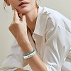 7Pcs 7 Style Handmade Polymer Clay Heishi Surfer Stretch Bracelets Set BJEW-SW00073-03-5