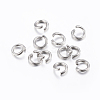 Tarnish Resistant 304 Stainless Steel Open Jump Rings LS-STAS-H437-4x0.8mm-1