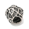 304 Stainless Steel European Beads STAS-S183-13AS-B-2