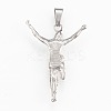 Tarnish Resistant 304 Stainless Steel Pendants STAS-H457-54P-2