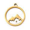 201 Stainless Steel Pendants LS-STAS-D041-17G-1