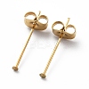 Ion Plating(IP) 304 Stainless Steel Flat Head Pins STAS-I315-D01-G-1
