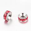 Rhinestone Spacer Beads RB-S043-8mm-P-3