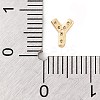 Rack Plating Brass Micro Pave Cubic Zirconia Cabochons KK-F874-04G-Y-3