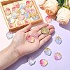 25Pcs 5 Colors Transparent Resin Fruit Decoden Cabochons RESI-CJ0004-16-4