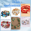200Pcs 2 Colors Steel Memory Wire FIND-SP0002-08-6