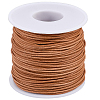 50M Cowhide Leather Cord DIY-CL0001-22-7