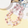 Heart & Moon & Star Acrylic Beaded Bag Straps AJEW-BA00109-4