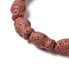 Natural Lava Rock Beads Strands G-U007-01H-3