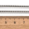 Non-Tarnish Adjustable 304 Stainless Steel Slider Necklaces NJEW-L156-002A-P-4