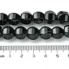 Natural Black Agate Beads Strands G-H023-A03-01-5