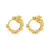 Brass Micro Pave Cubic Zirconia Hoop Earrings for Women EJEW-K286-03G-1