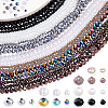 20 Strands 20 Styles Mixed Styles Glass Beads Strands EGLA-GA0001-24-1