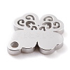 304 Stainless Steel Charms STAS-Y002-13P-3