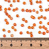 Round Transparent Colors Rainbow Glass Seed Beads X-SEED-A007-3mm-169-3