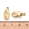 304 Stainless Steel Crab Claw Pendants STAS-T069-01G-3