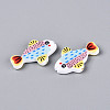 Printed Opaque Resin Beads RESI-N043-23A-2