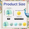 25Pcs 5 Styles Food Grade Eco-Friendly Silicone Focal Beads SIL-YW0001-96-2
