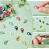72Pcs 12 Colors Baking Paint Zinc Alloy Lobster Claw Clasps FIND-PH0023-39-4