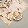 304 Stainless Steel Hoop Earrings EJEW-JE04291-01-2