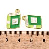 Golden Plated Alloy Enamel Pendants LS-X-ENAM-Z017-12G-02-3