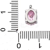 304 Stainless Steel Micro Pave Cubic Zirconia Charms STAS-L022-160P-A01-3