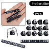 50 Bags ABS Price Display Cube Adjustable Price Tag ODIS-BBC0001-06-2