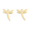 Ion Plating(IP) 201 Stainless Steel Charms STAS-N098-129LG-3