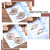 DIY Dangle Earring Making Kits DIY-TA0003-44P-8