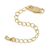 Brass Ends with Chains KK-P283-31G-2