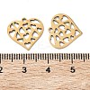 201 Stainless Steel Pendants STAS-F337-03G-3