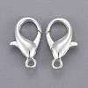 Zinc Alloy Lobster Claw Clasps E106-S-2