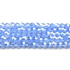 Imitation Jade Electroplate Glass Beads Strands GLAA-F029-J4mm-A04-1