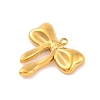 Ion Plating(IP) 304 Stainless Steel Pendants STAS-N103-182F-G-2