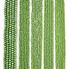 Electroplate Glass Beads Strands EGLA-A044-P8mm-B30-2