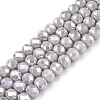 Electroplate Glass Beads Strands LS-EGLA-A044-P6mm-B19-1