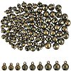 240Pcs 3 Style Brass Charms KK-CA0003-10-6