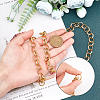 304 Stainless Steel Rolo Chains Necklaces NJEW-UN0001-15G-2