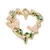 Alloy Enamel Pendants ENAM-Q507-11G-B-1