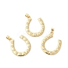 Rack Plating Brass Micro Pave Cubic Zirconia Pendants KK-B068-19G-2