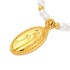 Alloy Rhinestone Pendant Necklaces for Women NJEW-U013-10G-01-3