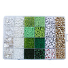 DIY 24 Style Acrylic & ABS Beads Jewelry Making Finding Kit DIY-NB0012-02E-1
