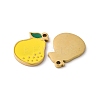 Fruit Seris 304 Stainless Steel Enamel Charms STAS-U060-03G-12-2